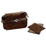 Kalencom Hannah Messenger Bag, Tiger Chocolate