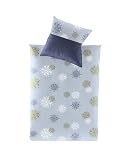 Produkt-Bild: Irisette 8058_20_135x200 Aida Mikrofaser Flauschbettw&auml;sche, blau