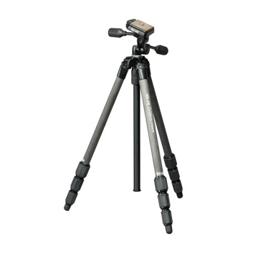 Slik PRO 614 DX Compact Carbon Fiber Tripod with 3-Way Panhead