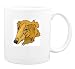 Mug with afghan, borzoi, dog, canine