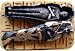 Mens MUMMY Punk Rock Metal Belt Buckle