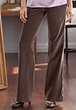 Velvet Bootcut Pants