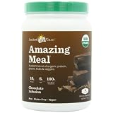 Amazing Grass Amazing Meal, Organic Chocolate Infusion Powder, Gluten Free, 15 Servings, 17.1-Ounce Container ~ Amazing Grass