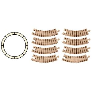 NameTrain Circle Track Set by 