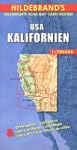 Carte routi�re : United States, Calif...