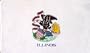 Illinois State Flag 3x5 FOOT 3 x 5 Brand NEW Banner US