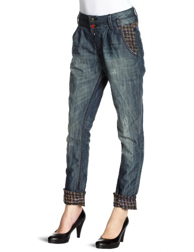 Desigual Damen Jeanshose/ Lang 16D2676, Gr. 28/28 (28), Blau (5053) Preisvergleich