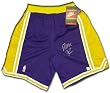 Magic Johnson Los Angeles Lakers Signed La Lakers Heavyweight Pro Model Shorts - Autographed