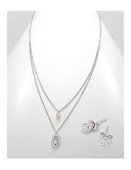 CZ Earrings In 92.5 Sterling Silver