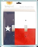 Review Springmaid  / Double Switch Plate - Texas Flag Design