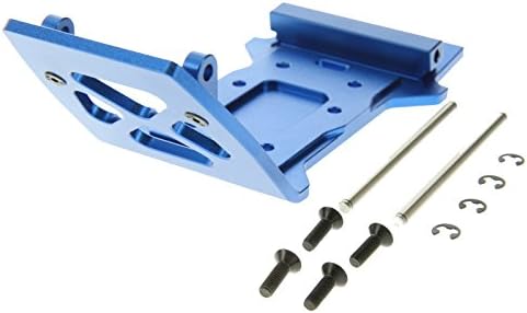 GPM Racing Alloy Rear Skid Plate for 1:10 HPI XS Flux + Other HPI Models, Blue