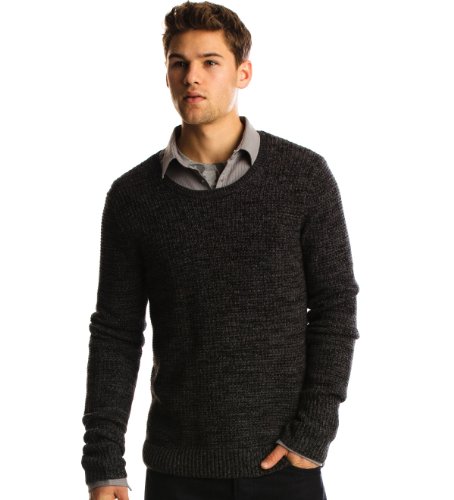 Armani Exchange Waffle Thumb Hole Crew