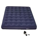 Greatland Air Bed with Pump - Blue (Queen)