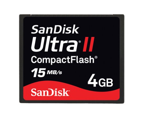 SanDisk SDCFH-004G-A11 4GB/15MB Ultra II CF Card ( US Retail Package )