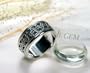 Completely Handcrafted - Designer Sterling Silver Spindle Ring