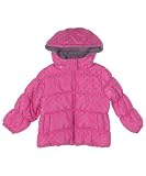Carter’s Girls Toddler Polka Dot Puffer Jacket, Pink, 2T thumbnail