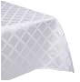 Lenox Laurel Leaf 70-by-104-Inch Oblong / Rectangle Tablecloth, White