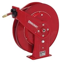 Reelcraft 7850 OLP 1/2-Inch by 50-Feet Spring Driven Hose Reel for Air/Water