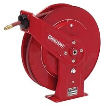 Reelcraft 7850 OLP 1/2-Inch by 50-Feet Spring Driven Hose Reel for Air/Water