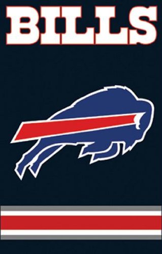Buffalo Bills Applique Banner Flag