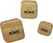 Nino 3-Piece Square Wood Shaker Assortment, 3-Pack
