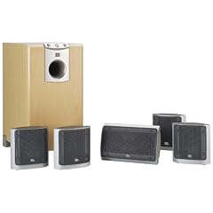 JBL SCS 10 Lautsprecher-System silber/buche