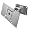 Hama - LCD TV Tilting Wall Bracket - 15" to 32" or up to 25kg