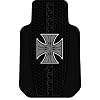 Iron Cross Universal-Fit Molded Front Floor Mat - Set of 2