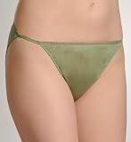 Mary Green Silk Knit String Bikini Panty (L21)
