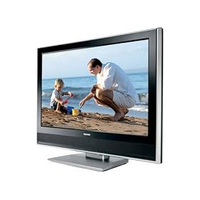 Toshiba 32WLT66 32" Widescreen Pictureframe HD Ready LCD TV - With Freeview- Black