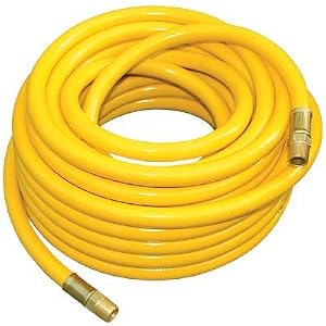 Northern Industrial Air Hose - 1 4in. x 25ft., Yellow, PVC by Northern Industrial