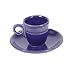 Fiestaware Plum 807 After-Dinner Cup and Saucer Set
