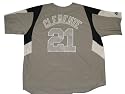 Roberto Clemente Pittsburgh Pirates Grey Cooperstown Jersey