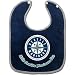 Seattle Mariners 2-Tone Snap Baby Bib