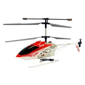 New - Syma S032 RC Helicopter Metal Series with Gyro - Red - s032_red from Helicopter Tools