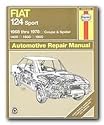 Haynes Fiat 124 Sport Coupe and Spider (68 - 78) Repair Manual
