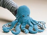 Plush Octopus Puppet 13"