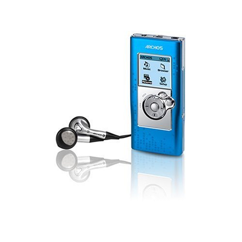Childrens Toyshop   : Archos Gmini XS 100 Mini Music Player 3GB - Blue