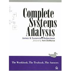 Complete Systems Analysis: The Workbook, the Textbook, the Answers