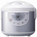 Panasonic SR-TMB10 5-1/2-Cup Rice Cooker/Warmer, Silver