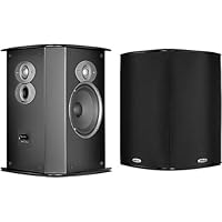 Polk Audio FXI A6 Surround Speakers (Pair, Black)