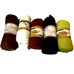 vevendo - Fleece Decke Kuscheldecke Tagesdecke Schlafdecke 160cm in sch�nen Farben nach Zufallsprinzip