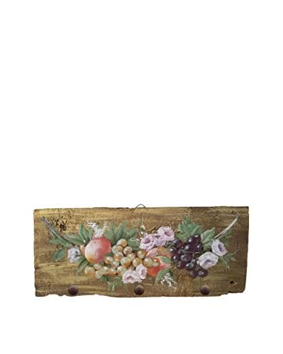 Mariani Affreschi Hängeorganizer Festone Di Frutta Su Fondo Bronzo