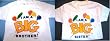I'm a Big Sister T-shirt - Bright Balloons Design