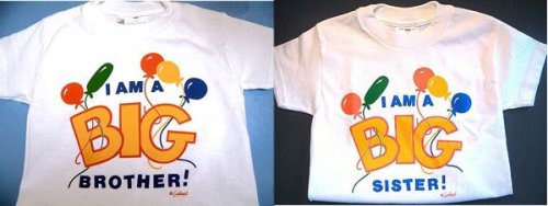 I'm a Big Brother T-shirt - Bright Balloons Design, L(14-16)