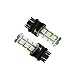 LLCJ 2Pcs Super Bright 3157 18-SMD Backup Reverse LED Light Bulbs,Turn Signal Light, Corner Light, Stop Light, Parking Light, Side Marker Light,Tail Light 12V