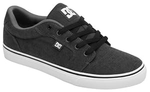 DC Mens Anvil TX Skateboarding Shoes D0320040 Dark Shadow 9 UK, 43 EU, 10 US