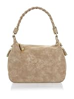 VIABELLUCCI Bolso asa al hombro Trenza (Arena)