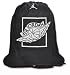 Nike Jordan Wings Sacky Bag Black/White Style # 375731-011