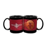 NBA Houston Rockets 2 Pack 11oz Black SportsBall Mug